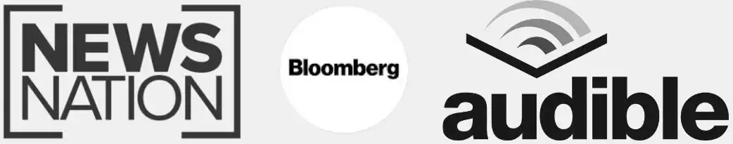NewsNation, Bloomberg and Audible