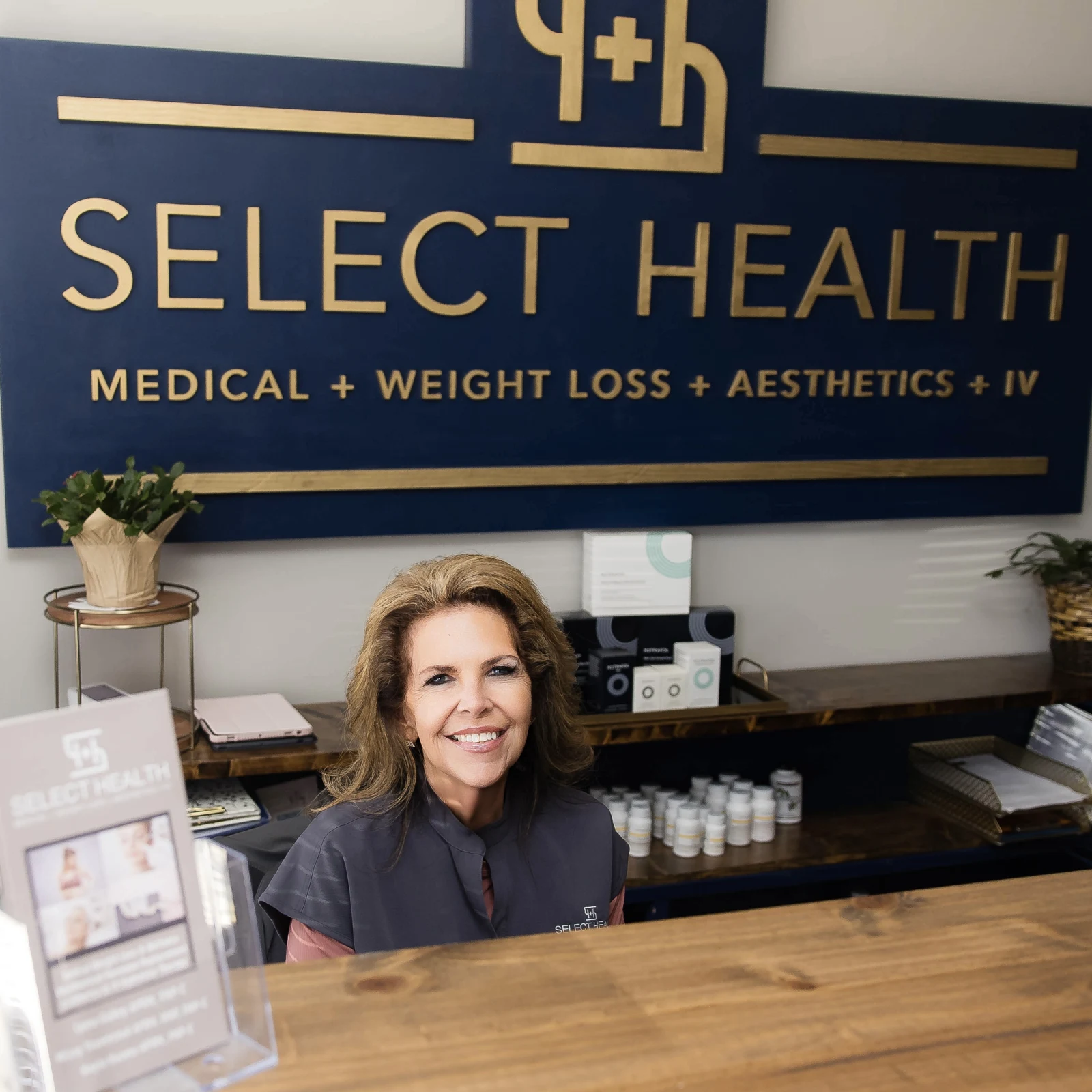 The Select Health reception area