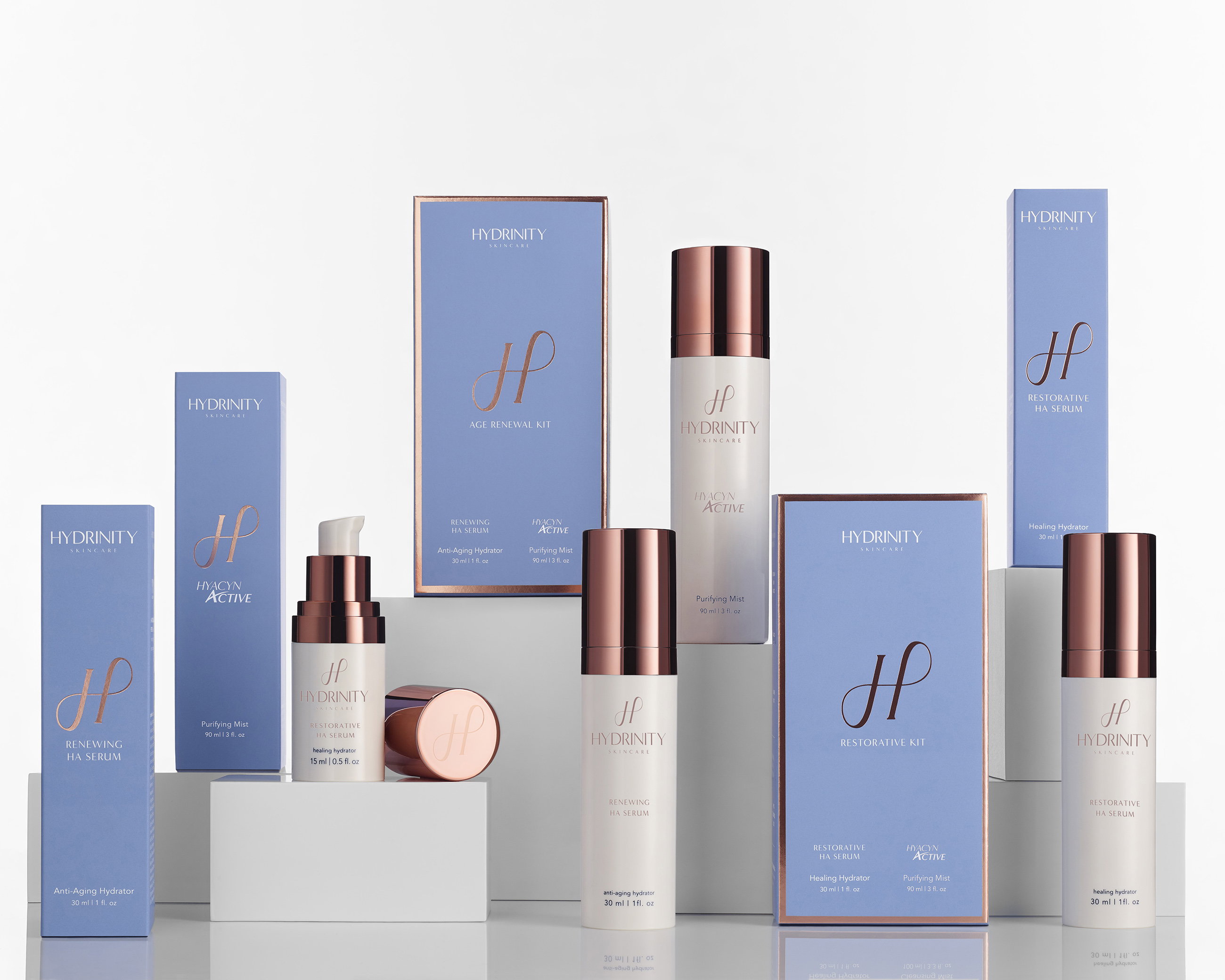 Hydrinity skincare products